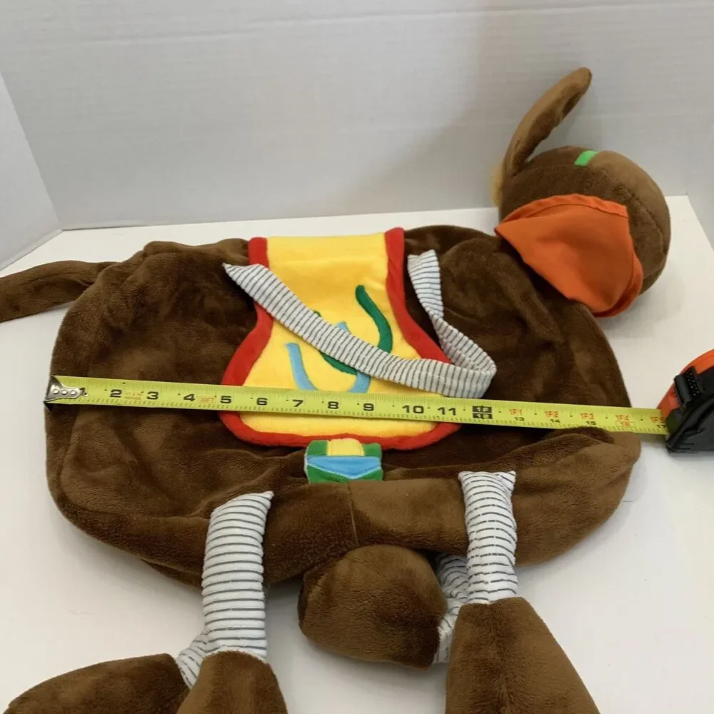 Sassafras Overnight Tote Bag Horse Plush Pony Kids  18” Long Duffle